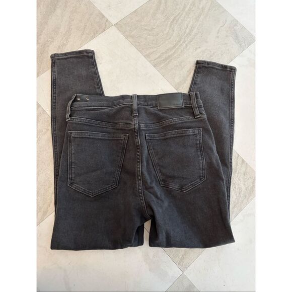Madewell Black 10” High Rise Skinny Size 27P - Picture 5 of 7
